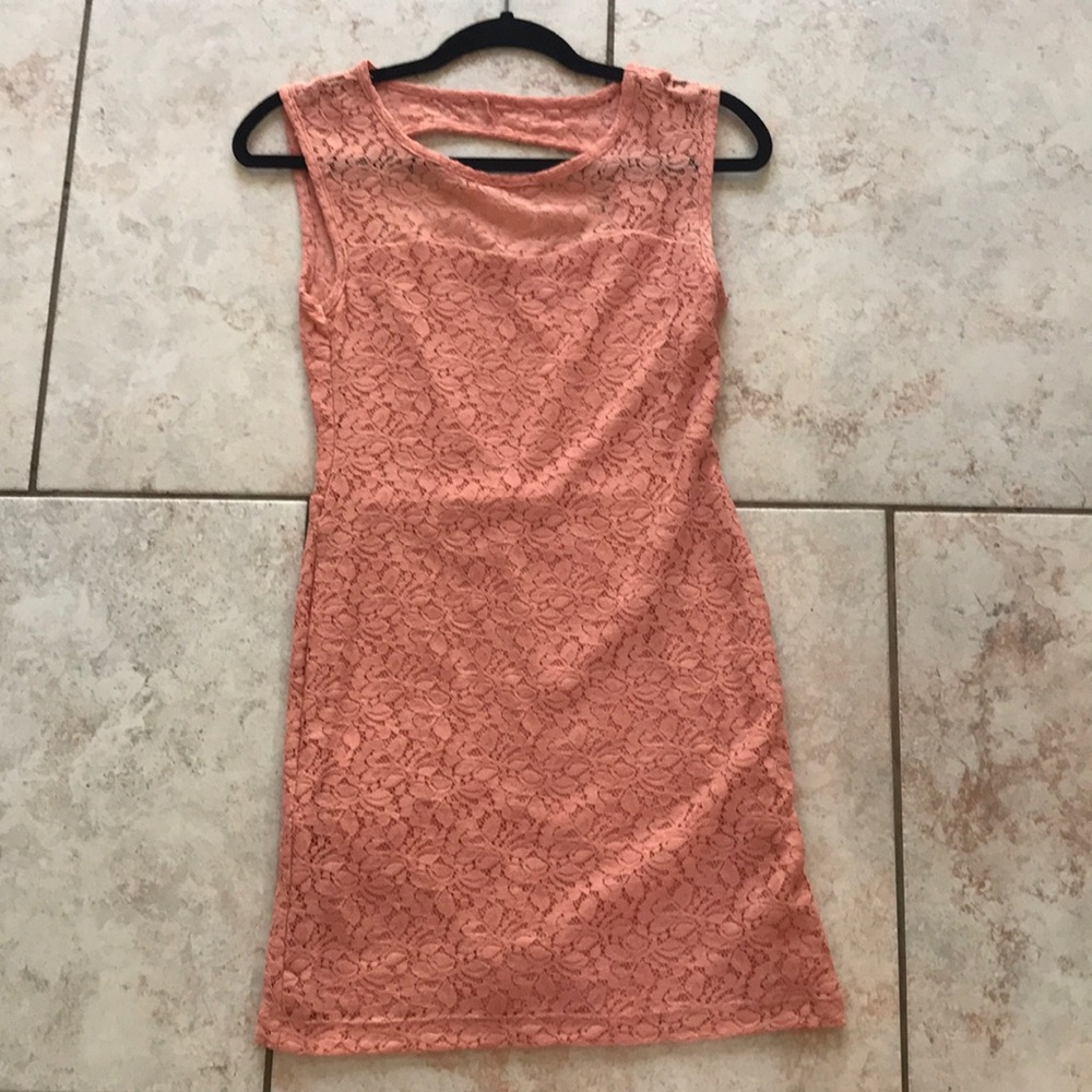 Open back BCBG dress